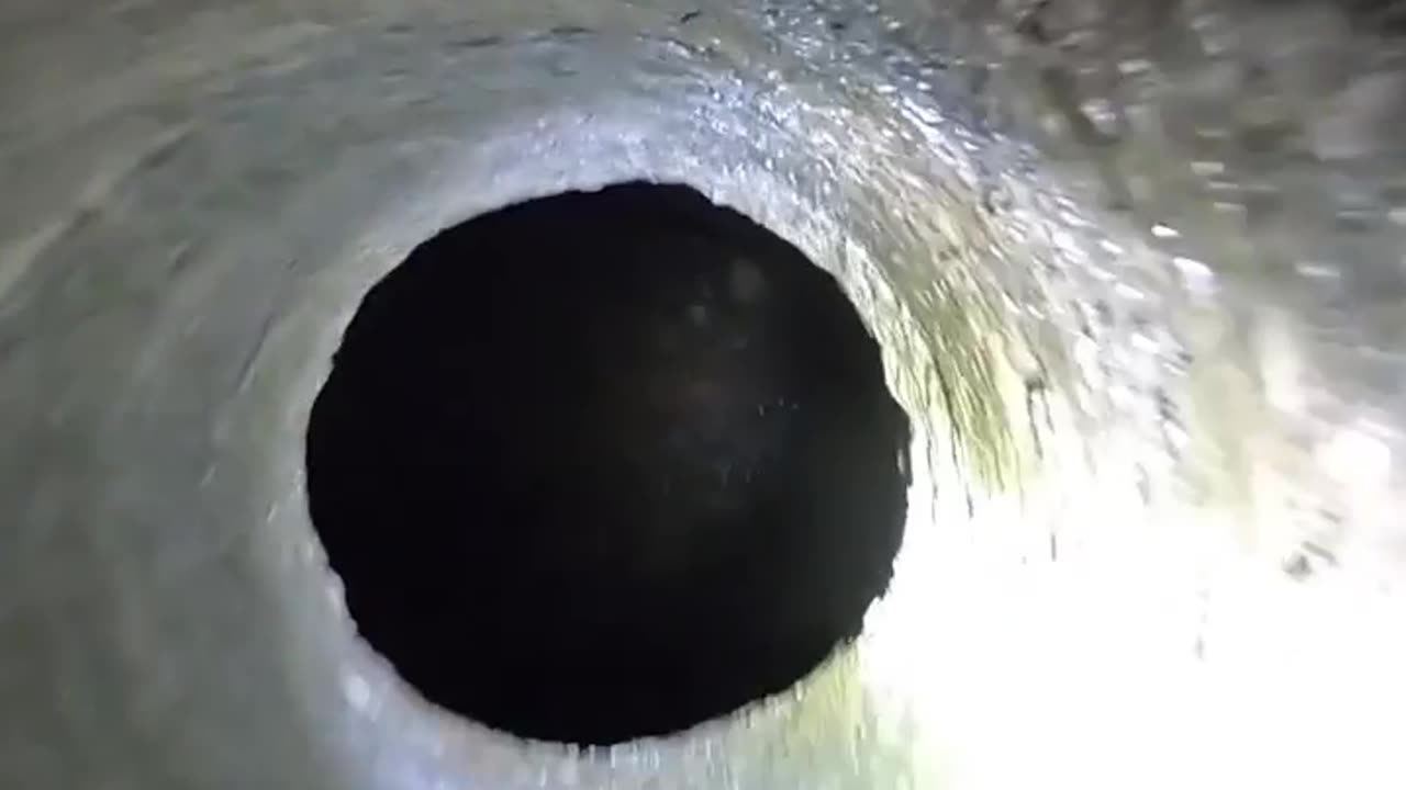 Dropping a Go Pro Down a Deep Mystery Pipe