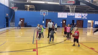 Upward basketball practice