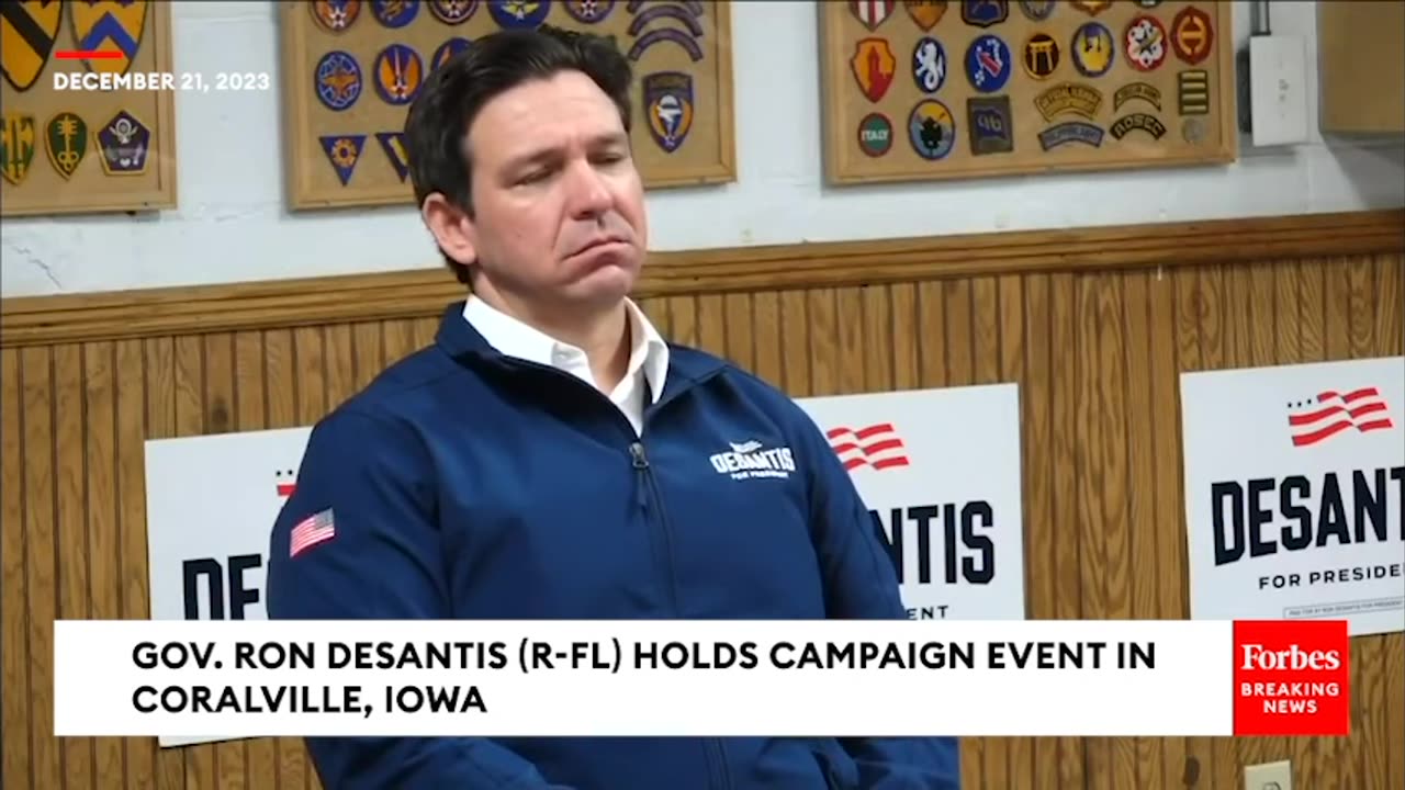 DeSantis- 'I Don't Think People That Come Illegally Are Entitled To Birthright Citizenship'