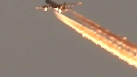 Insane Orange Spewage Over LA. Nov. 5, 2023