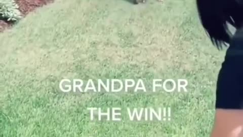 Grandpa for win