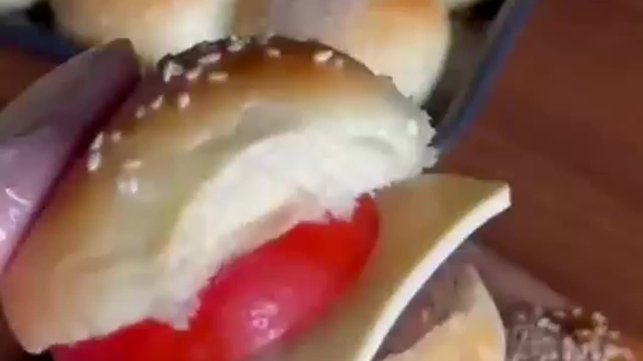 Yummy burger bun