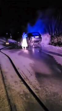 Shperthen ne flake, Range Rover-i ne Fier