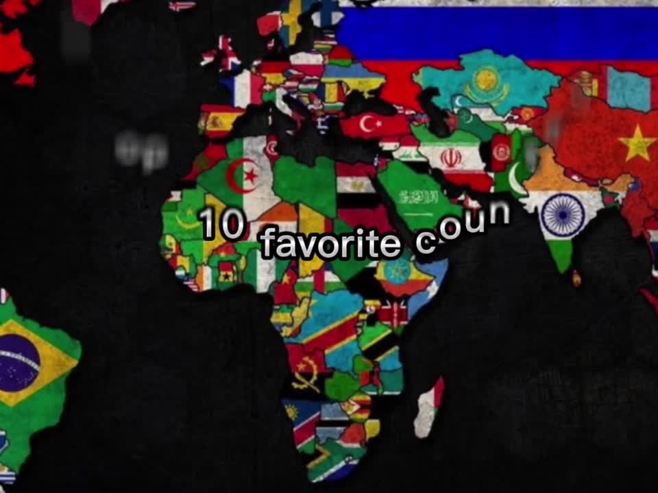 My top 10 favorite countries in the world