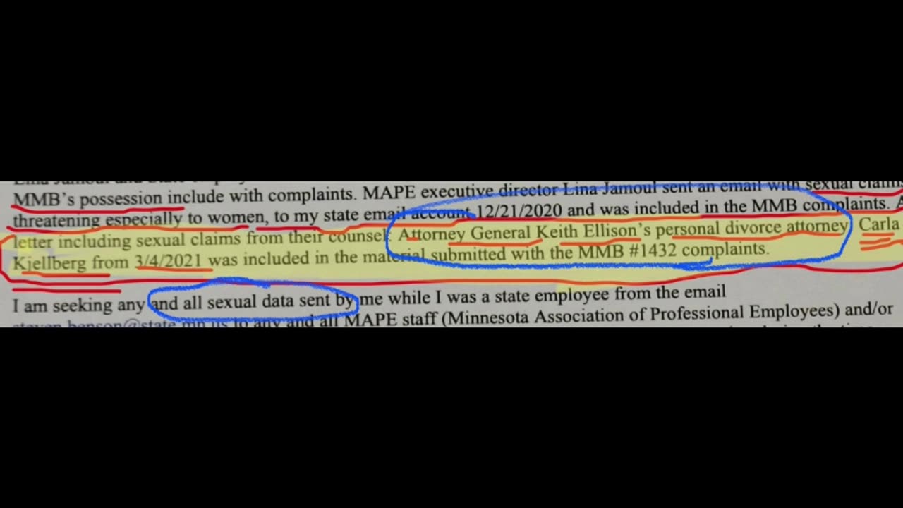 Episode 19. The Sexual Defamation of a Minnesota Whistleblowing Active Shooter. State agency lawyers, assistant attorneys general and union MAPE lawyers collude to cover up pandemic era fraud.