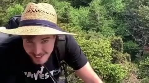 MrBeast Climbs 6,000 Feet Up a Wooden Ladder! 😱🔥