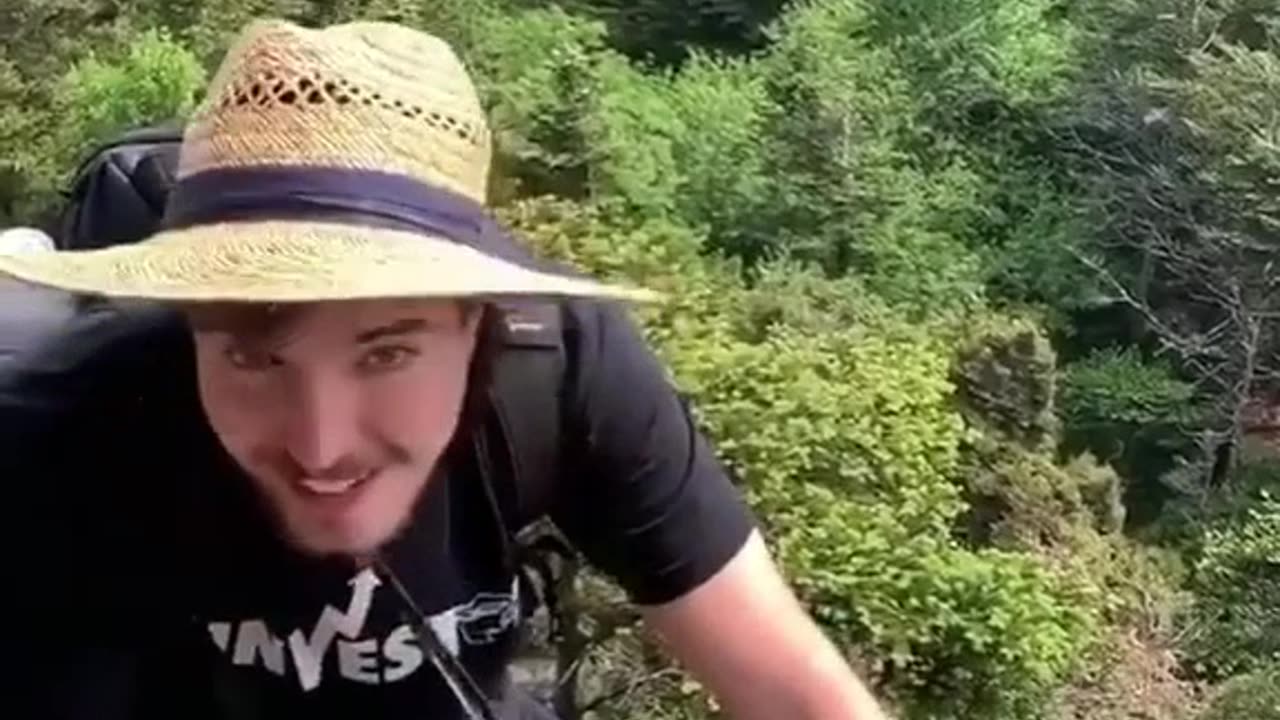 MrBeast Climbs 6,000 Feet Up a Wooden Ladder! 😱🔥