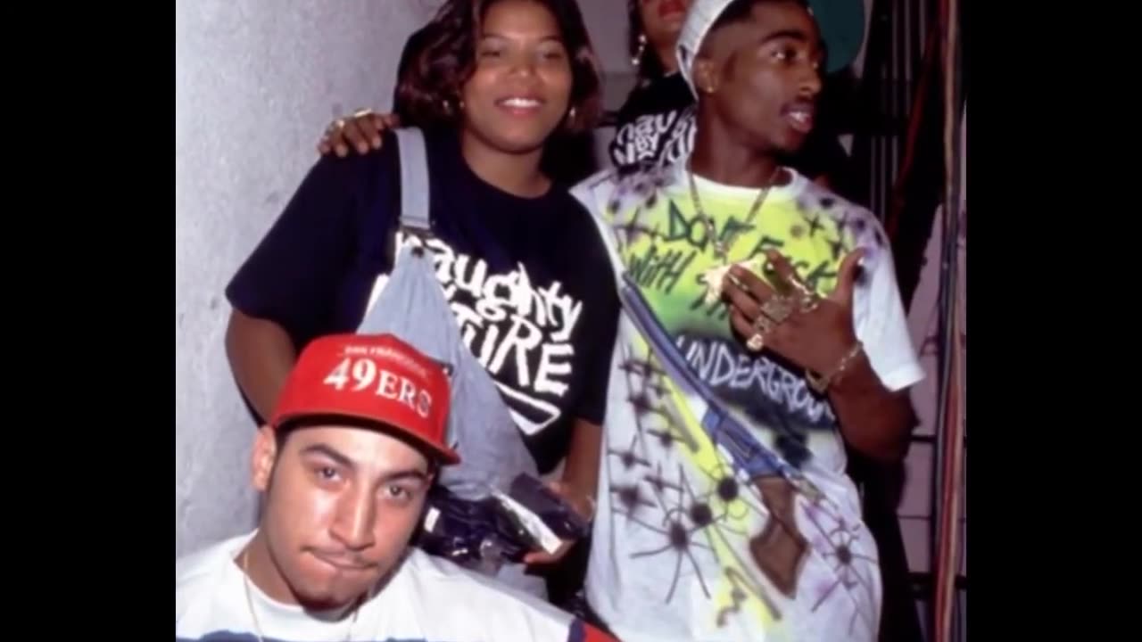 Tupac Shakur with Celebrities Unseen Photos