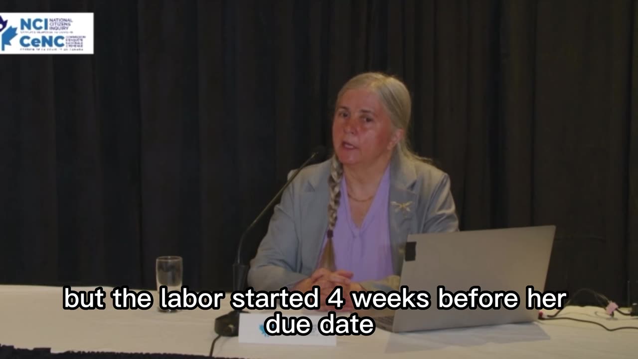 Doctor testified at the National Citizen Inquiry that her friend was forced to give birth in the ambulance bay because doctors refused to treat her over her vaccination status.