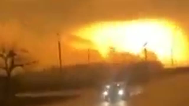 Horrific explosion in Ukraine's Cherkasi