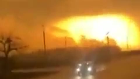 Horrific explosion in Ukraine's Cherkasi