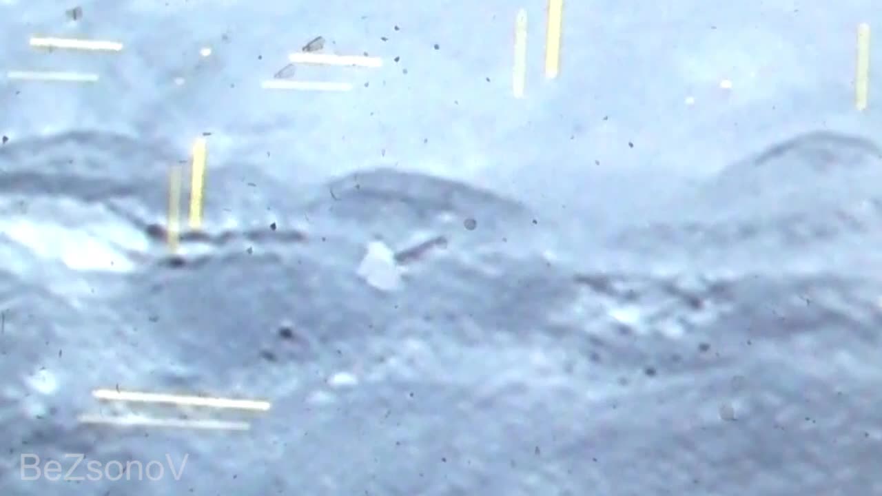 Ukraine War - Ukrainian soldier decided to look out of a trench