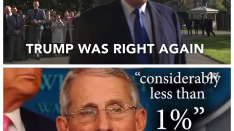Trump Right Again
