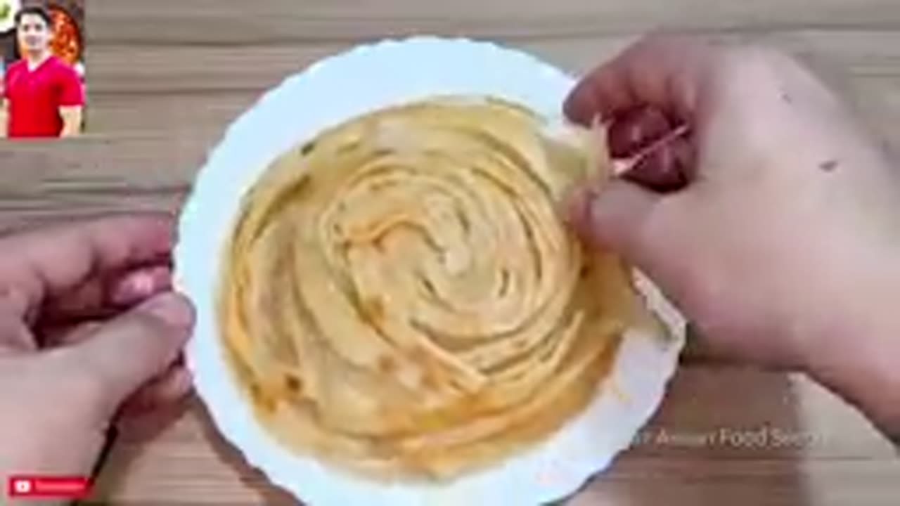 Karachi famous lacha paratha