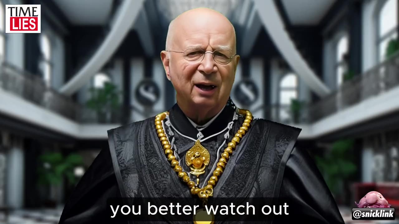 Klaus Schwab in TIMELIES:”Own Nothing!”😂😂😂✌