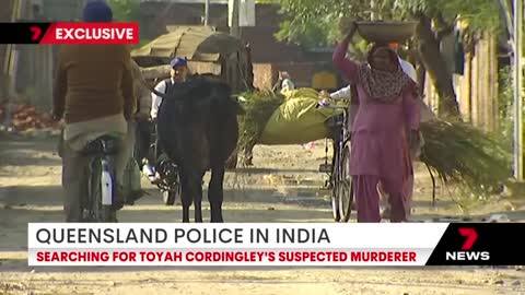 Queensland Police begin manhunt in India for suspected killer of Toyah Cordingley