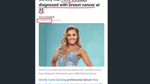 STRICTLY COME DANCING STAR STRUCK BY BREAST CANCER - AMY DOWDEN (32)