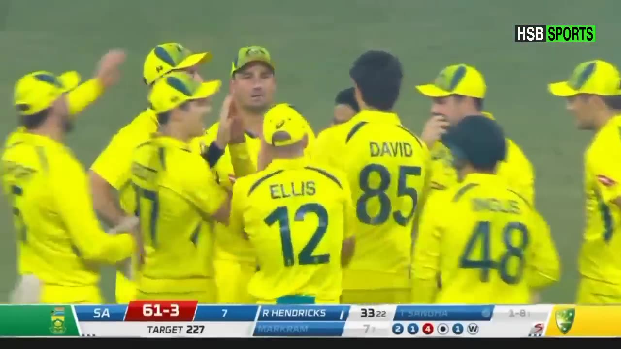 Australia vs south Africa 1st t20 match highlights