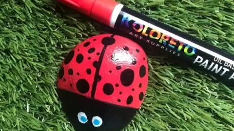 newest Amazing collection of pebble stone painting ideas for beginners