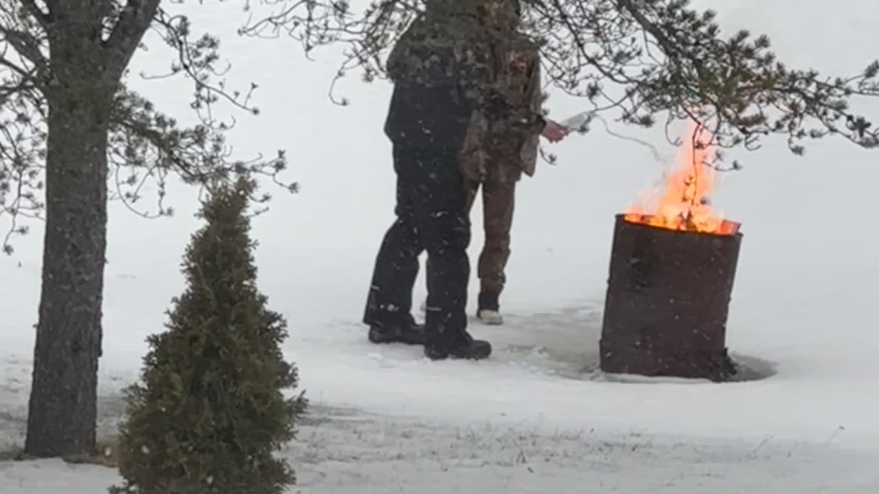 Neighbor Kids Learn Why It's Dangerous to Play With Fire