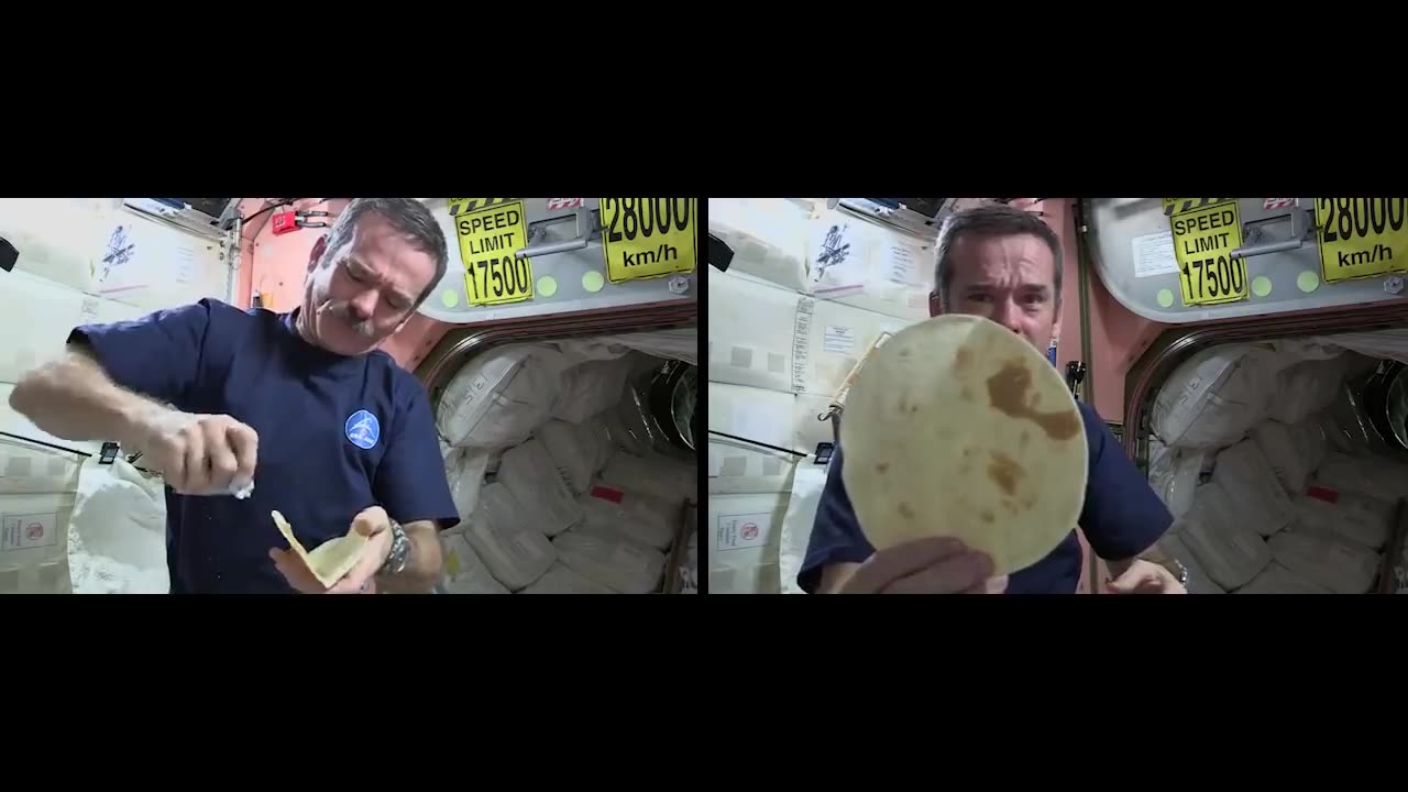 Apollo food in space