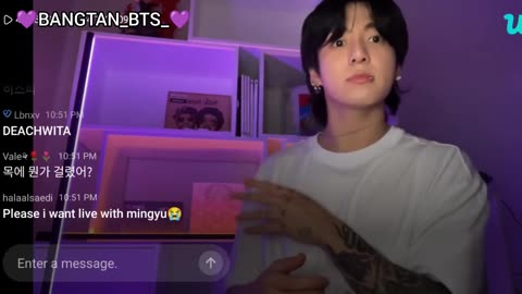 Jk new weverse live #jungkook