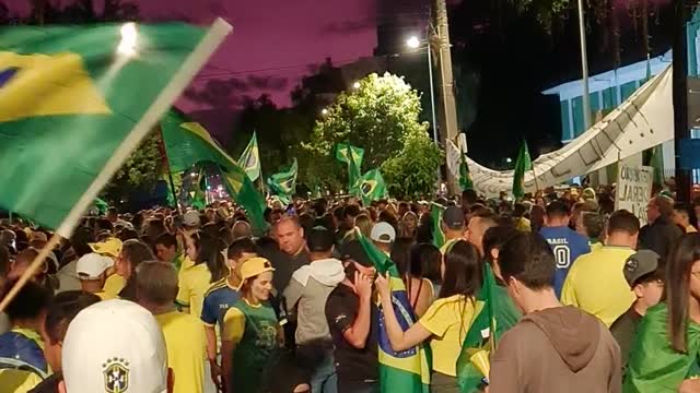 Last video of the protest in Joinville, Santa Catarina Nov 2 2022