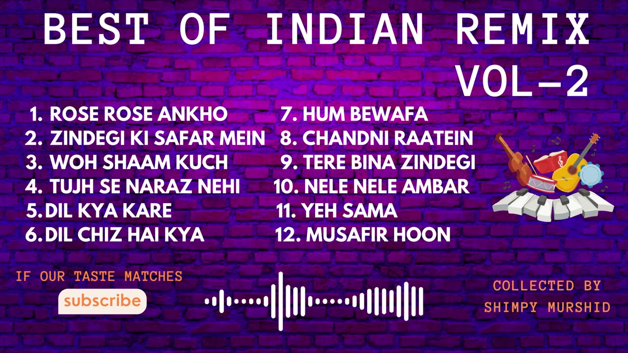 Best of Indian Remix | Vol-2 | Hindi Remix songs