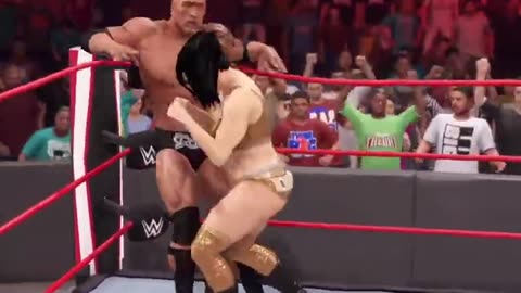 Wrestler Geeta fighting with The Rock #gameplay #viral #trending #wrestling #gaming #rock #letsplay