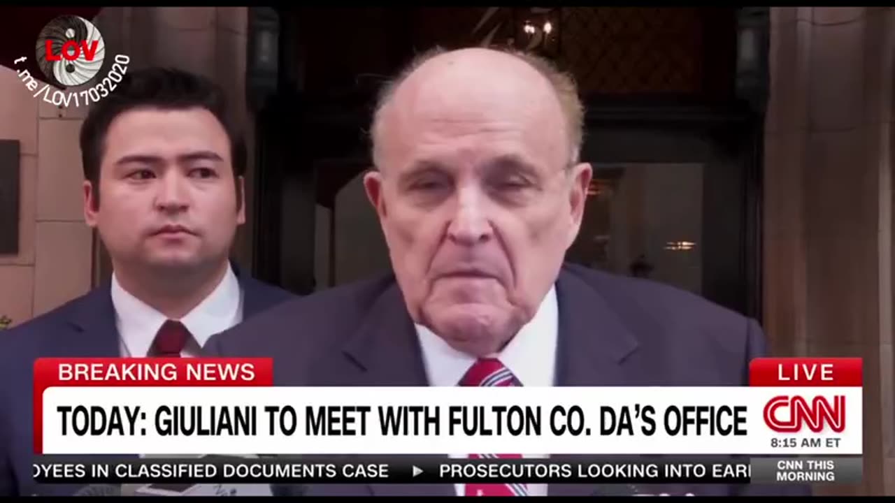ASSALTO A CAPITOL HILL, GIULIANI SI CONSEGNA IN GEORGIA