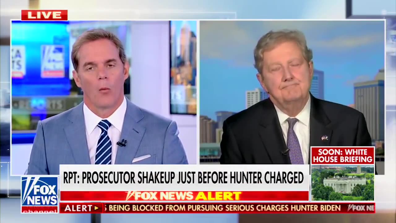 John Kennedy Trashes The DOJ For Trying To Cover Up Biden's Crimes In Brutal Roast