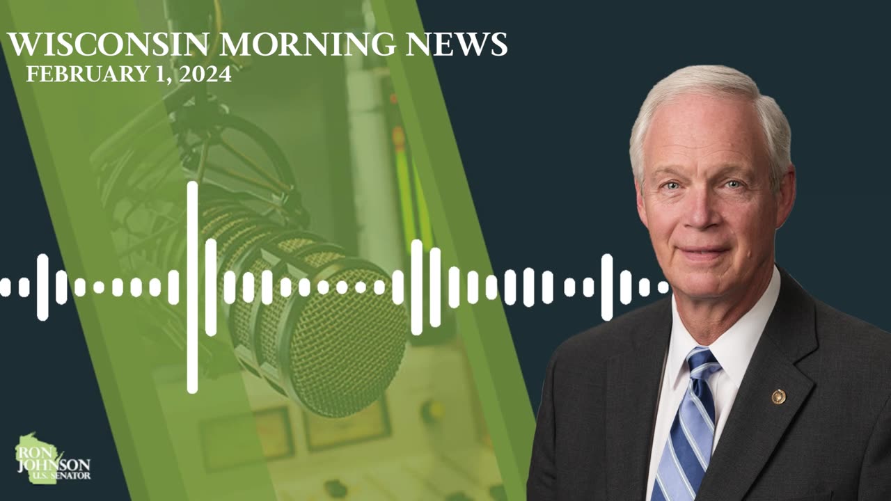 Sen. Johnson on Wisconsin Morning News 2.1.24