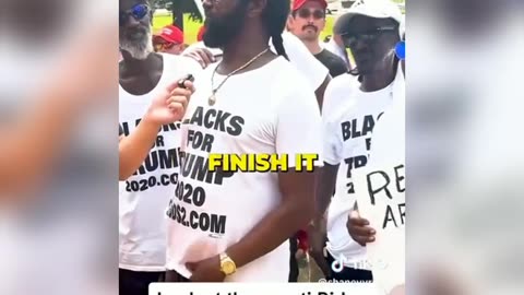 Black America First For Trump - GA Indictment - Mug Shot
