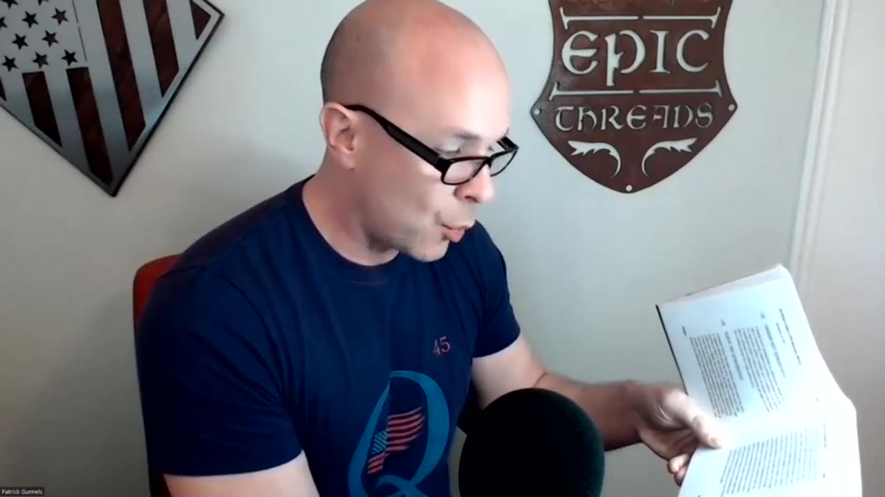 Patrick Gunnels reads the Preface & Chapters 1-3 of General Flynn's book, The Citizen's Guide to 5GW