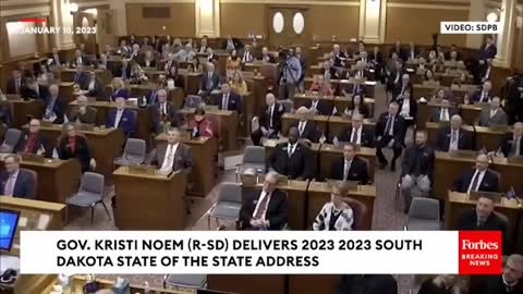 [2023-01-16] Kristi Noem Shares Startling Story During State Of The State Address