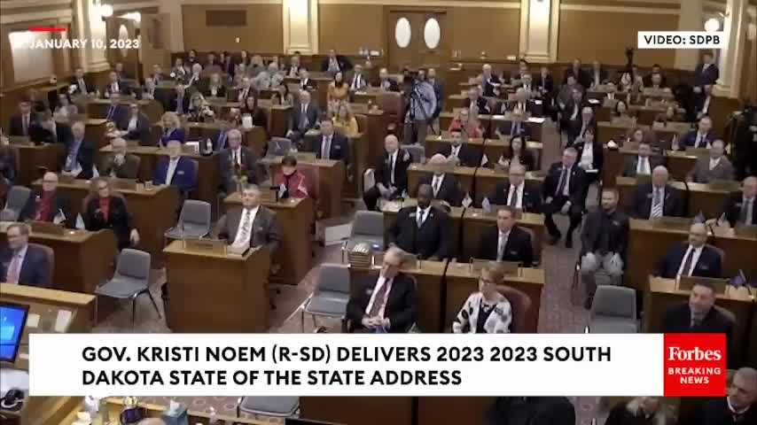 [2023-01-16] Kristi Noem Shares Startling Story During State Of The State Address
