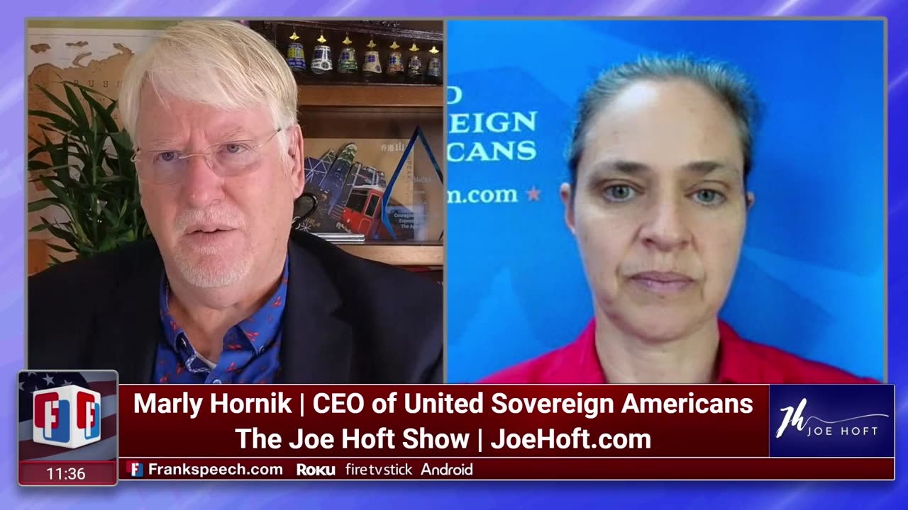 CEO, Marly Hornik on the Joe Hoft Show Lindell TV