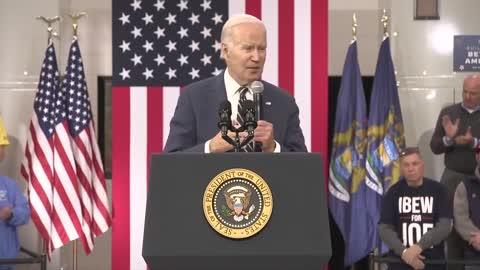 Biden: We Did So Much But You Can’t See It
