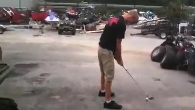 Parking lot golf