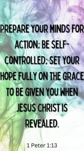 1 Peter 1:13 #shorts