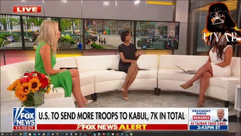 Kayleigh McEnany Trump vs. dementia joe in Afghanistan