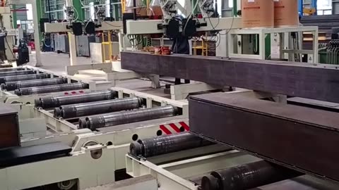 Box column auto riveting and assembly