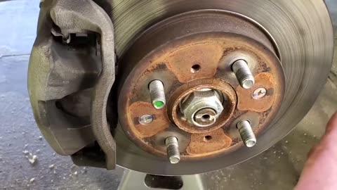 2010 Honda Fit Changing Front Brake Pads