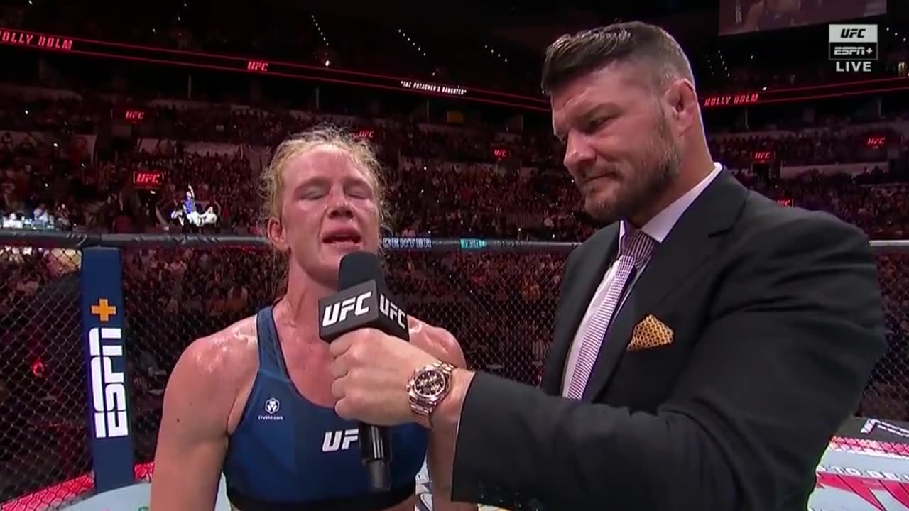 Holly Holm calls out the sexualization of children after her win at UFC San Antonio