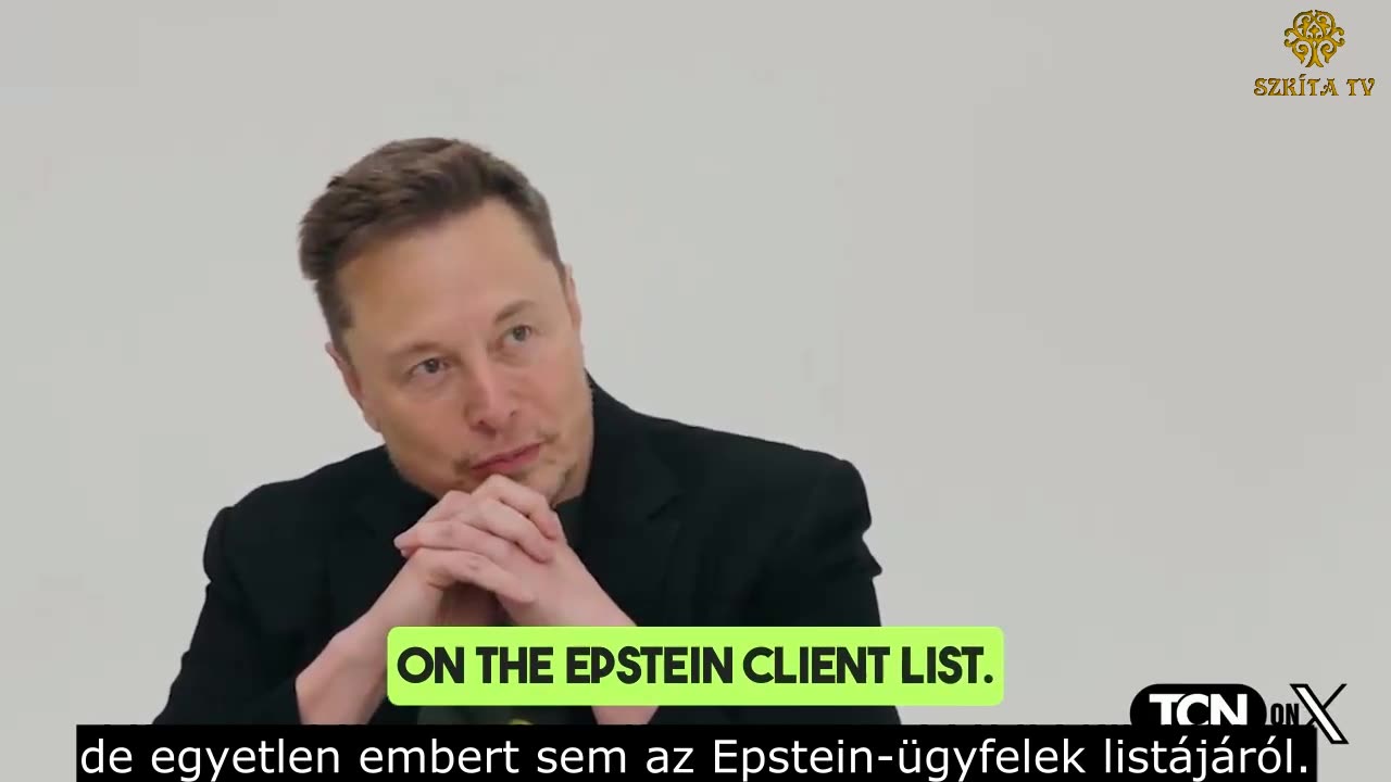 Elon Musk bedobja a bomba-hírt az Epstein ügyféllistáról a Tucker Carlson interjúban