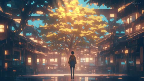 Beautiful Japanese Piano Music & Rain Sounds