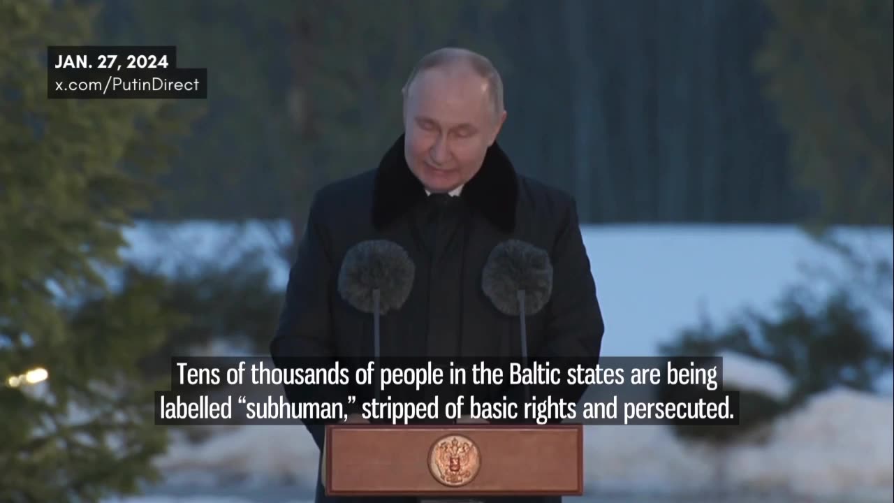 President Putin: Russia will do everything to eradicate Nazism once and for