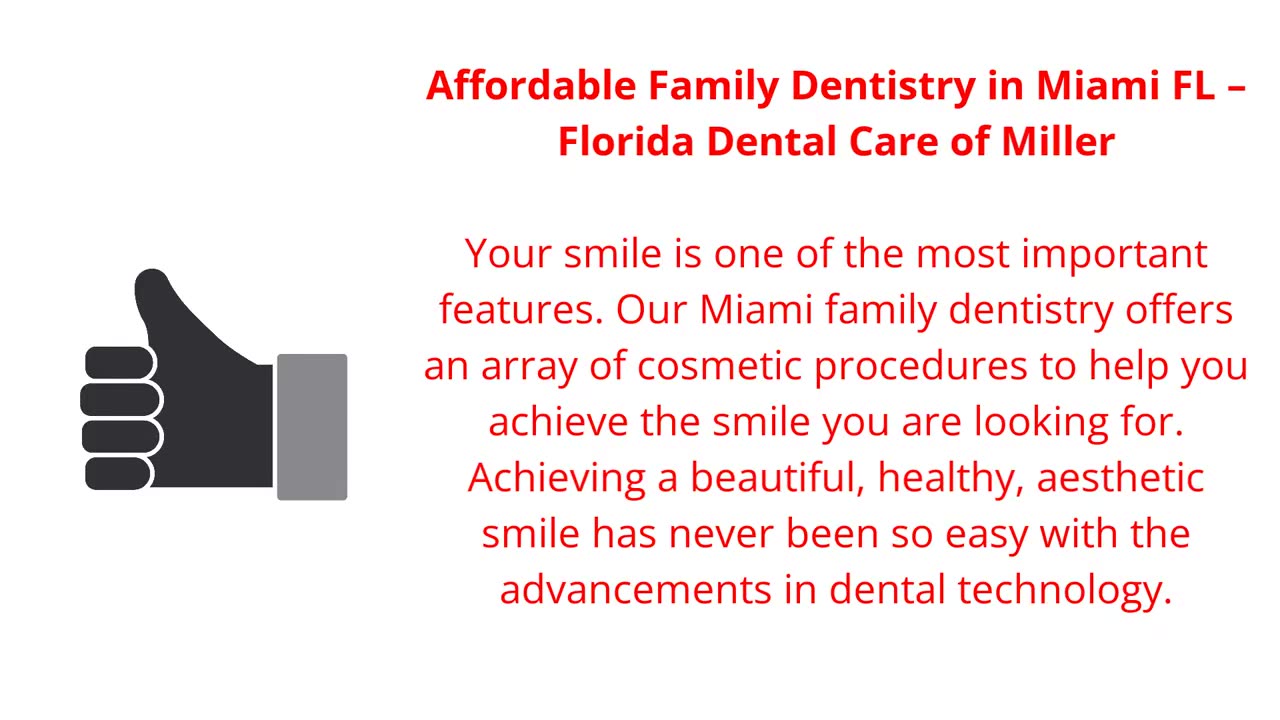 Florida Dental Care of Miller : Family Dentistry in Miami, FL