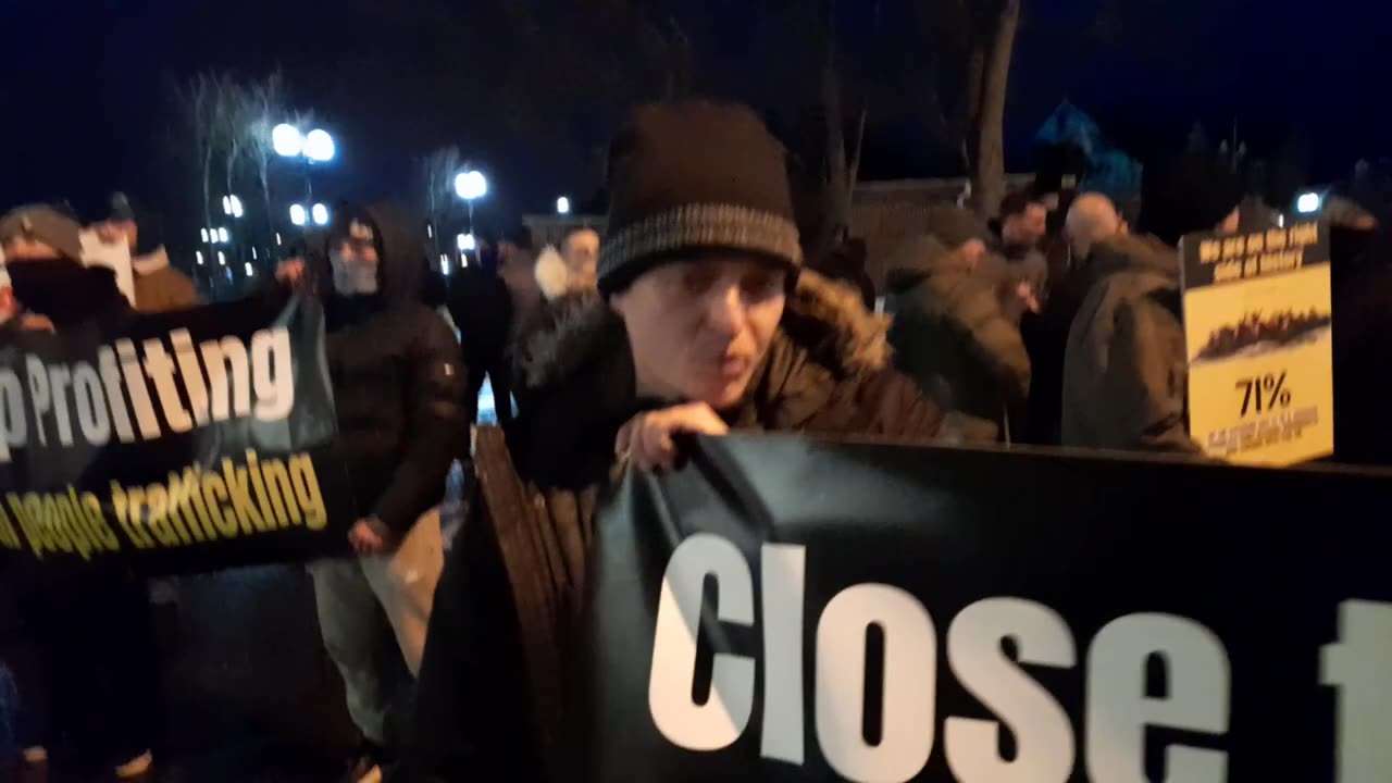 Homeless man's message to MP Stephen Farry.