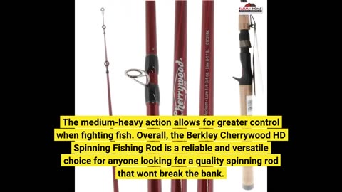 Buyer Reviews: Berkley Cherrywood HD Spinning Fishing Rods